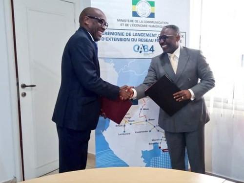 La couverture nationale en fibre optique se concrétise progressivement au Gabon