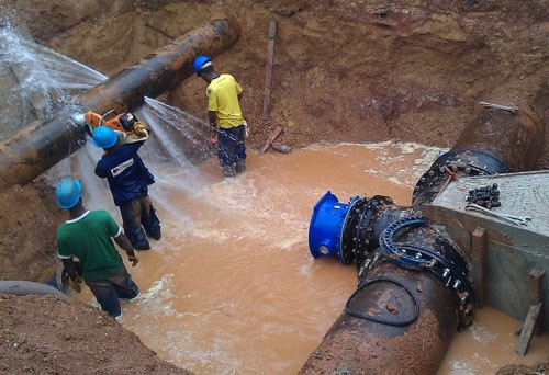 Les fuites d’eau à Libreville représentent un volume de 85 400 m3 au quotidien