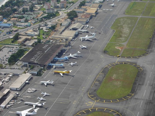 Les chaussées aéronautiques de l’aéroport international Léon Mba de Libreville reçoivent une cure de jouvence