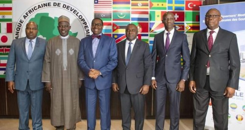 BAD : les gouverneurs d’Afrique centrale en mission consultative au siège de l’institution