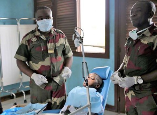 La province de l’Estuaire accueille des manœuvres médico-militaires 