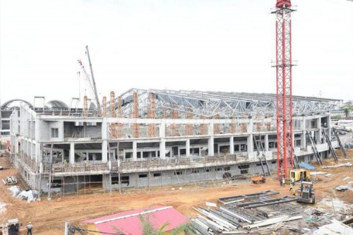 Le palais des sports de Libreville prêt à 40%