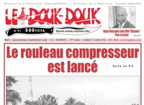 Le journal « Le Douk-Douk » a été suspendu pour incitation au meurtre d’un diplomate français