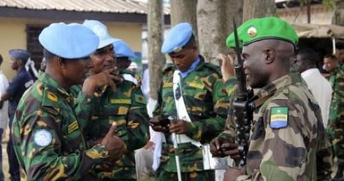 Le Gabon va maintenir son contingent au sein de la Minusca  