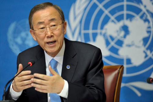 Ban Ki-moon se félicite du bon déroulement de l’élection présidentielle du 27 août 2016