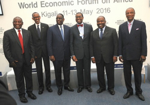 Au Forum économique mondial sur l&#039;Afrique, Ali Bongo Ondimba expose la situation économique du Gabon