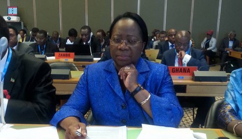Denise Mekam’ne présente les grands axes de la politique sanitaire gabonaise à l’OMS