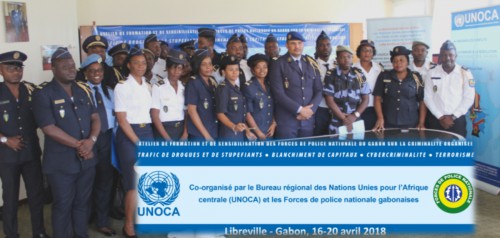 Les officiers gabonais outillés pour mieux cerner la criminalité organisée