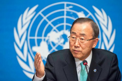 Ban Ki-moon invite le candidat victorieux de la présidentielle, à promouvoir une gouvernance démocratique ainsi que l’Etat de droit