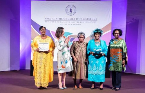 Sylvia Bongo Ondimba lance le prix Agathe Okoumba D’Okwatsegue de lutte contre les violences faites aux femmes