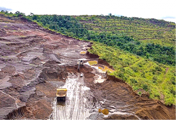Grâce au traitement par « voie sèche », Comilog a pu extraire 500 000 tonnes de minerai sur les 4,8 Mt produits en 2019