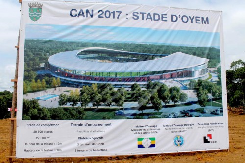 Construction du stade d’Oyem : le prestataire chinois parle des difficultés qu’il rencontre