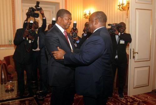 Ali Bongo Ondimba présent à l’investiture de João Manuel Gonçalves Lourenço