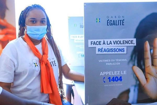 Le Gabon dispose d’un numéro vert gratuit (1404) pour lutter contre les violences basées sur le genre