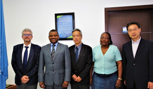La FAO et l&#039;Agence japonaise de coopération internationale envisagent une collaboration stratégique au Gabon