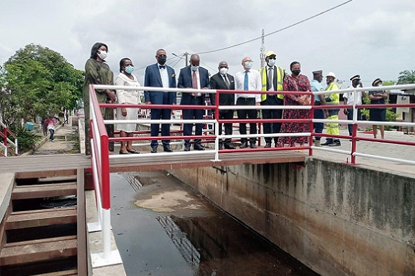 Un canal de 1097 mètres pour évacuer les eaux de pluies, causes des inondations à Port-Gentil