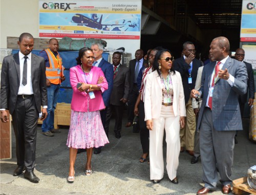 Flavienne Mfoumou Ondo s’étonne du fait que l’aéroport de Libreville ne soit pas classé parmi les aéroports modernes du continent