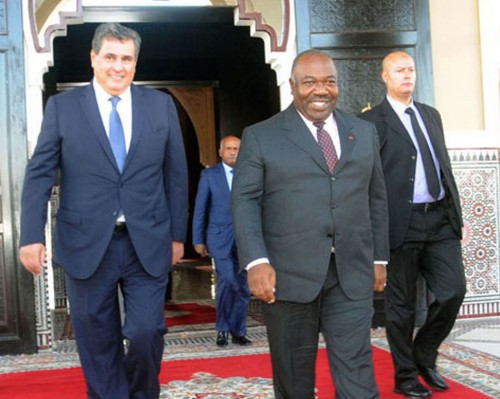 Ali Bongo Ondimba prend part aux travaux de la COP 22 à Marrakech au Maroc 