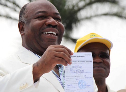 Ali Bongo Ondimba a déposé son dossier candidature pour la présidentielle du 27 aout prochain