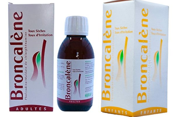 Produits pharmaceutiques : Broncalène adulte et enfant sirop retirés du marché gabonais