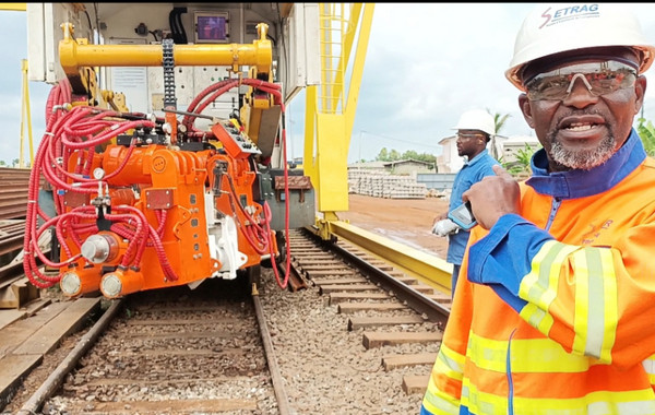 Transgabonais : la Setrag a déjà enregistré en 2022 environ 900 ruptures de rails