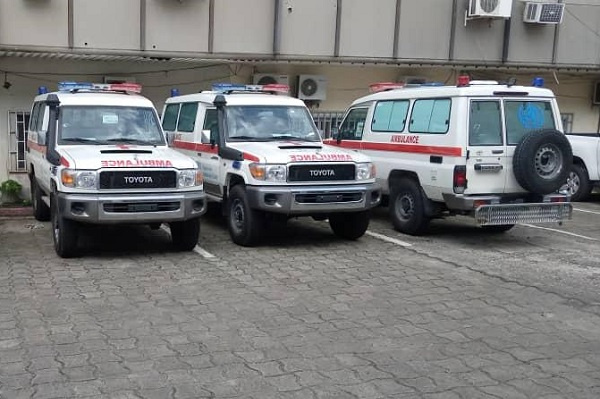 Le Gabon dote les centres hospitaliers régionaux d’ambulances médicalisées