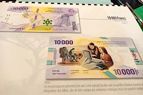 Cemac : bientôt la mise en circulation d’une nouvelle gamme de billets de banque et pièces de monnaie