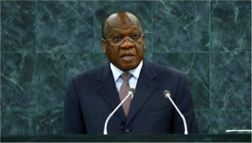 François Louncény Fall présente le quatorzième rapport du SG des Nations Unies, sur la situation en Afrique centrale