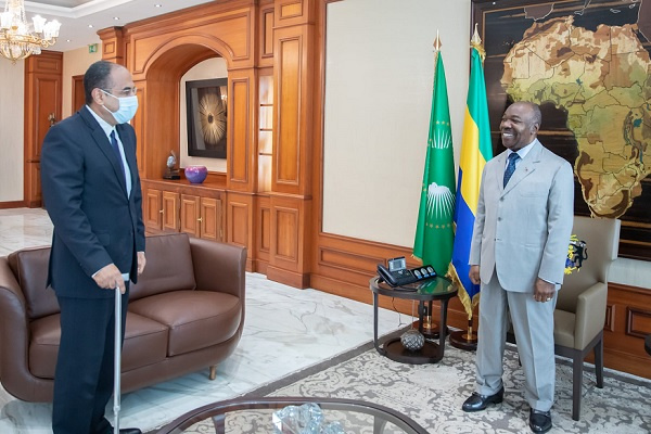 Ali Bongo à l’ambassadeur d’Égypte : « l’axe Libreville-Le Caire est un modèle de coopération Sud-Sud »