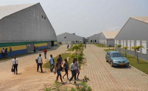 Réhabilitation en cours du campus universitaire de l&#039;université Omar Bongo