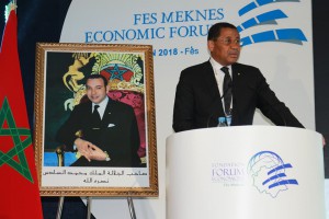 Daniel Ona Ondo présente la situation économique de la Cemac à la 2eme édition du Fès - Meknes Economic Forum