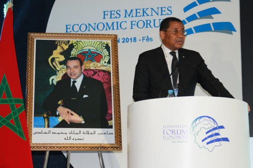 Daniel Ona Ondo présente la situation économique de la Cemac à la 2eme édition du Fès - Meknes Economic Forum