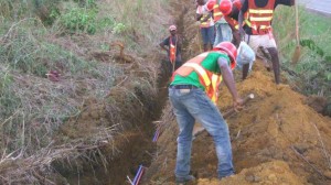 Le Gabon a entamé les travaux de liaison par fibre optique avec le Cameroun et la Guinée Equatoriale