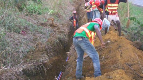 Le Gabon a entamé les travaux de liaison par fibre optique avec le Cameroun et la Guinée Equatoriale