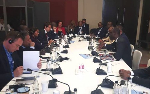 Madeleine E. BERRE et le FGIS en mode VRP du Gabon à l’Africa Forum Investment