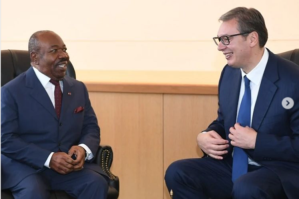 Diplomatie : Ali Bongo et Aleksandar Vučić s’accordent à renforcer la coopération entre le Gabon et la Serbie