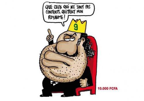 Ali Bongo a préfacé le 2e livre du caricaturiste Pahé qui avait écrit «Ali’9, Roi de la République gabonaise»