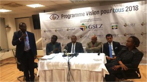 GSEZ dresse un bilan satisfaisant de son programme ophtalmologique ‘’vision pour tous’’