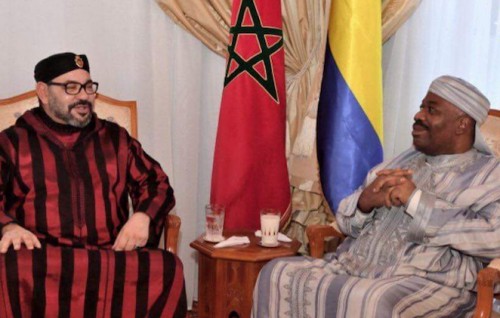 Mohammed VI a rendu visite au président gabonais Ali Bongo en convalescence au Maroc