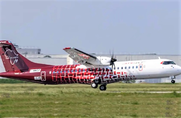 Transport : Le Gabonais Afrijet porte sa flotte à 6 avions avec l’acquisition d’un nouvel ATR 72-600