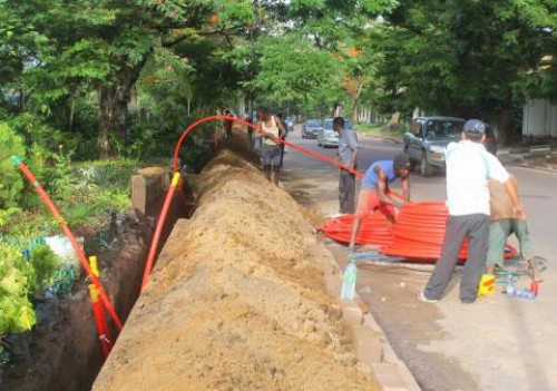 Les travaux de pose de la fibre optique entre le Congo et le Gabon déjà réalisés à 40%