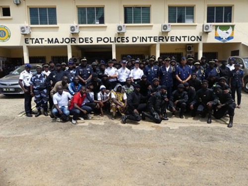 Les Forces de police nationale gabonaises (FPN) préparées pour la lutte contre le terrorisme et la grande délinquance
