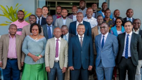 Le groupe thématique chargé de préparer une stratégie nationale de l’irrigation au Gabon.