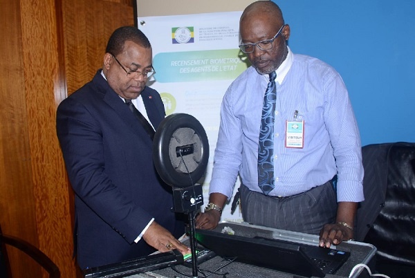 Le Gabon lance la deuxième phase de l’opération de recensement biométrique des agents publics