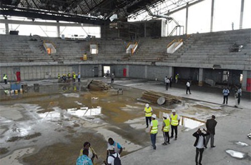 Le palais des sports de Libreville réalisé à 70%  