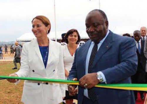 Ségolène Royal et Michaëlle Jean à l’inauguration de l’Ageos