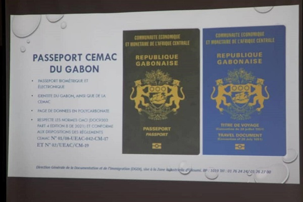 Homologation du passeport biométrique Cemac par le Gabon