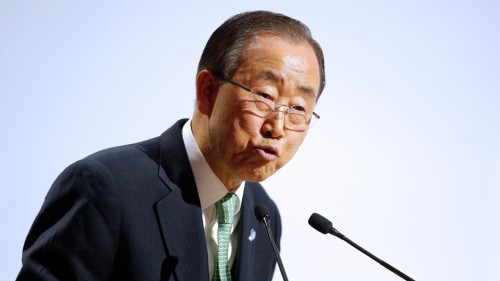 Ban Ki-moon reconnaît Ali Bongo Ondimba comme président de la République du Gabon