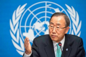 Ban Ki-moon invite le candidat victorieux de la présidentielle, à promouvoir une gouvernance démocratique ainsi que l’Etat de droit