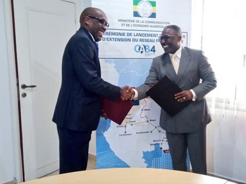 La couverture nationale en fibre optique se concrétise progressivement au Gabon